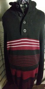 Sean John Black with Red Sweatshirt